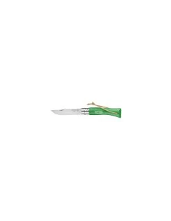 Couteau Pliant Opinel Baroudeur N°07 Inox Vert Prairie